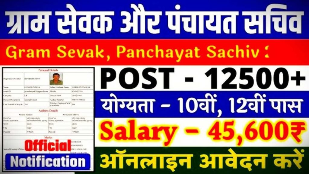 Nagar Panchayat Peon Safaiwala Bharti Apply Date 